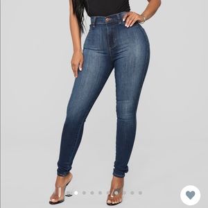 Fashionnova high waist Luxe jeans nwt 1x